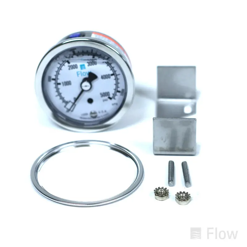 0–5000 Psi Oil Pressure Gauge – Rear Connection Design 1