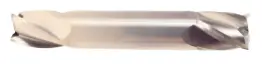 1/16-Inch Double-End Stub-Length Square End Mill – 1/8" Flute, 1-1/2" Oal, 4-Flute Uncoated 1