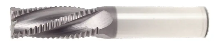 1" Altin-Coated 5-Flute Hog Turbo Roughing End Mill – 4" Flute Length, 7" Oal 1