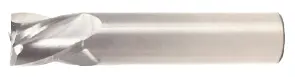 1-Inch Stub-Length Single-End Square End Mill – 1" Flute, 3" Oal, 2-Flute Uncoated 1