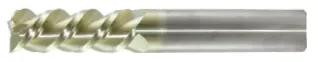 1" Zrn-Coated Center-Cut Spoon Cutter – 60° Helix, 4-Flute High-Speed Finishing End Mill, 1-1/2" Loc, 4" Oal 1