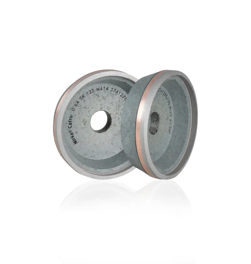 100×4×6Mm Hybrid-Bonded Diamond Grinding Wheel – D64 Grit, 30Mm Thickness, 31.75Mm Bore, Sr125 Concentration, M414 Bond 1