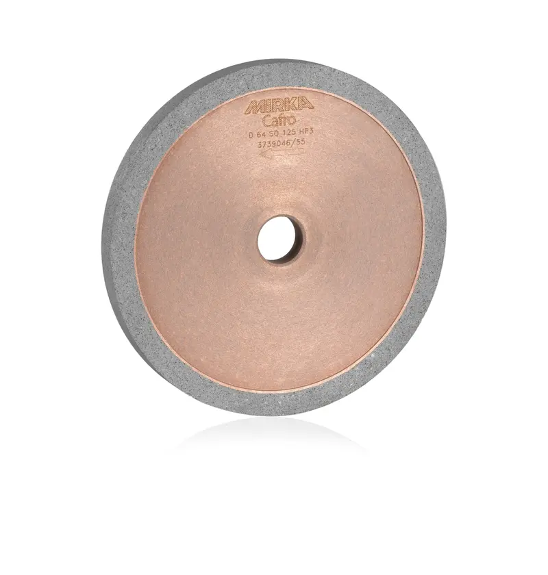 1A1 Straight Diamond Grinding Wheel – 100X12X15Mm, 12° Taper, 31.75Mm Arbor, D64 Grit, 125% Concentration, Sq125 Hybrid Bond, Hp3 Precision Grade 1