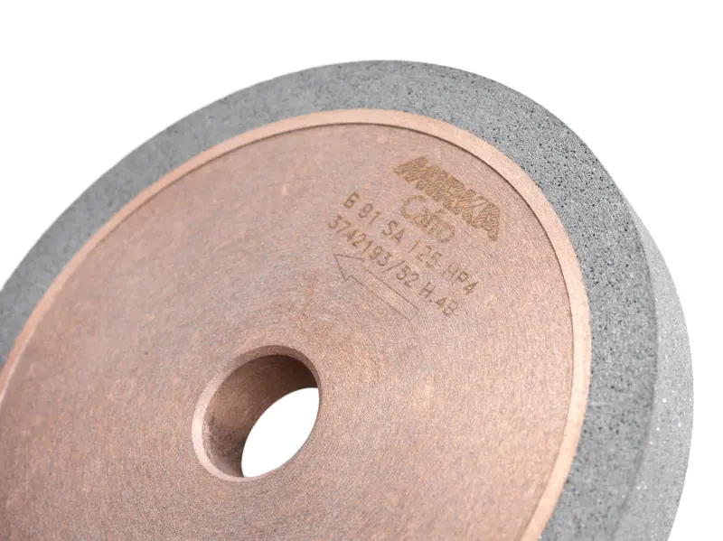 1A1 Straight Diamond Grinding Wheel – 125X10X10Mm, 10° Taper, 31.75Mm Arbor, B91 Grit, 125% Concentration, Sa125 Hybrid Bond, Hp4 High-Performance 1