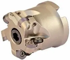 2-Inch Rigid Shell Mill — Positive-Rake Design, 90° Angle, 2-Inch Height, 5-Pocket Configuration 1