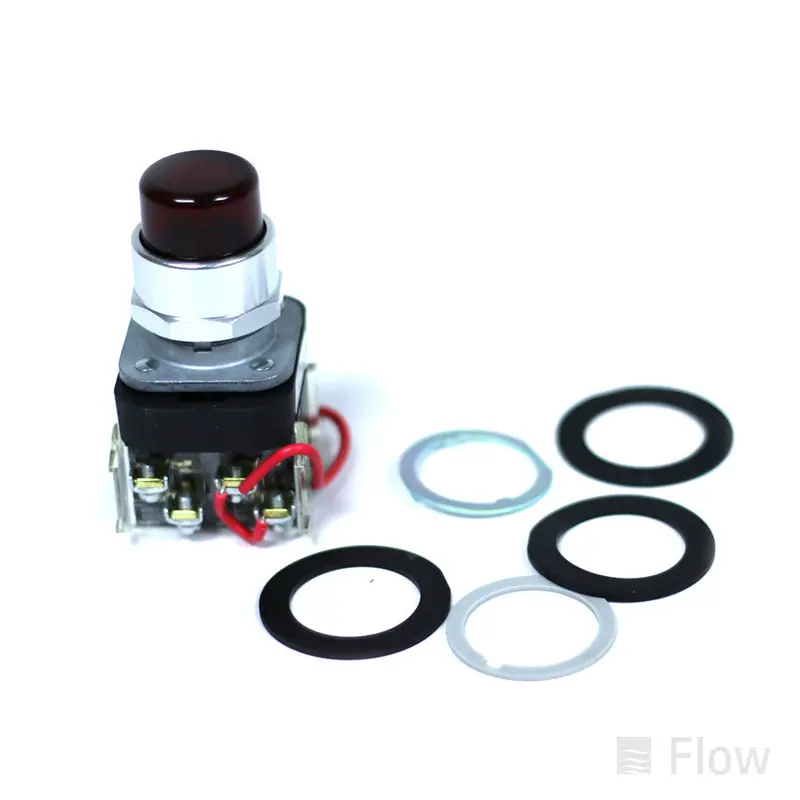 24V Red Pilot Light Indicator 1