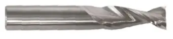 3/16" Left-Hand Spiral Router Bit – 2-Flute, 5/8" Cut Length, 2" Overall, Uncoated 1
