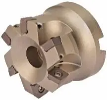 3-Inch Large-Capacity Shell Mill — Positive Geometry, 90° Angle, 2-Inch Height, 1-Inch Bore, 8-Insert Mounting 1