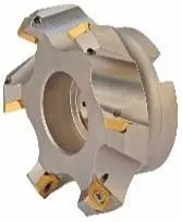 4-Inch Positive-Geometry Shell Mill — 45° Cutting Angle, 2-Inch Height, 6-Pocket Design 1