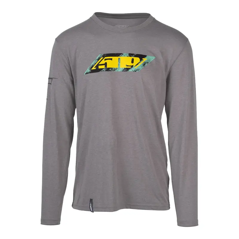 509 5Dry Tech Long-Sleeve Performance T-Shirt – Acid Gray 1