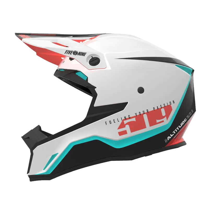 509 Altitude 2.0 Open-Face Off-Road Helmet – Sci-Fi White 1