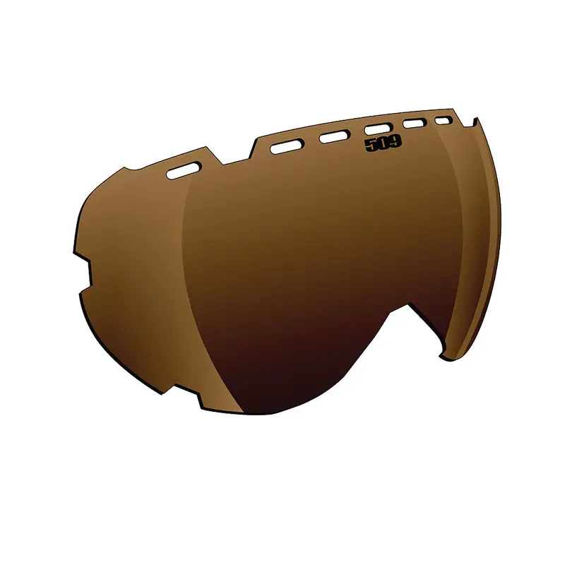 509 Aviator Snowmobile Goggles – Anti-Fog, Anti-Scratch Dual-Pane Lens (Bronze) 1