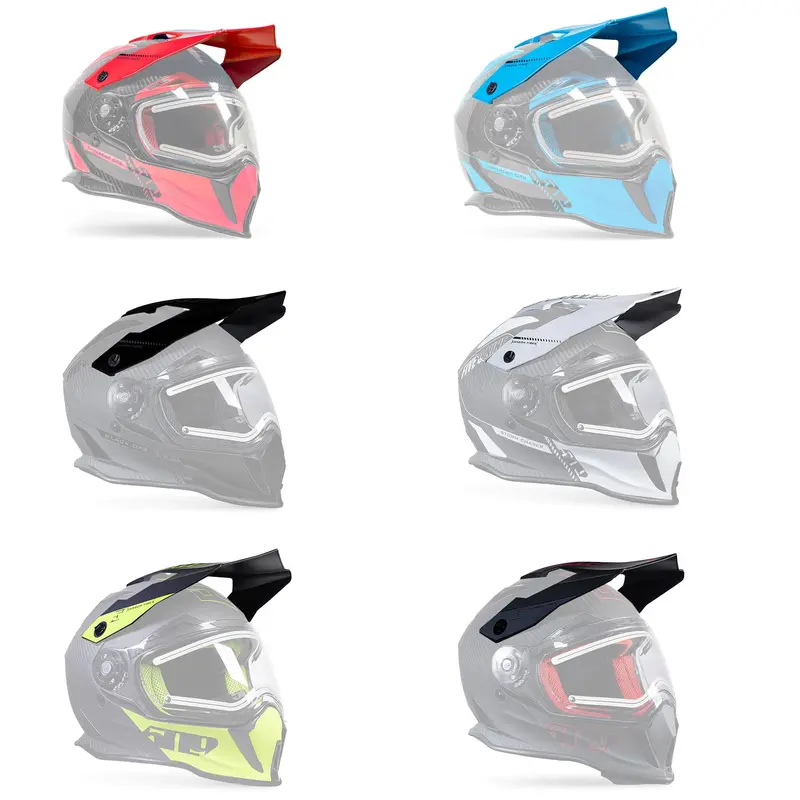 509 Delta R3 Carbon Fiber Snowmobile Visor – Replacement Lens Shield 1