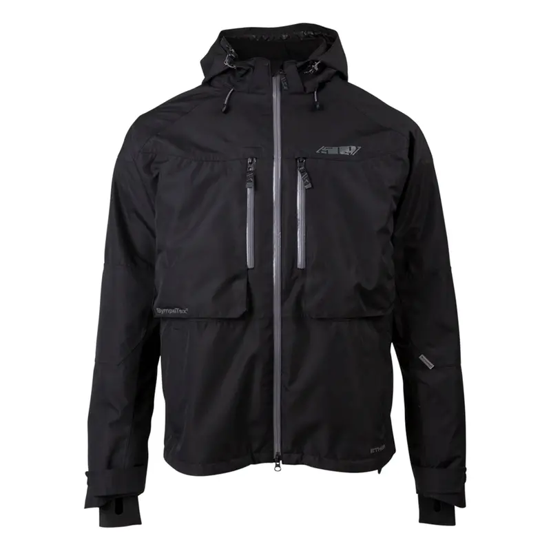 509 Ether Snowmobile Jacket Shell – Sleek Black, Modular Outer Layer