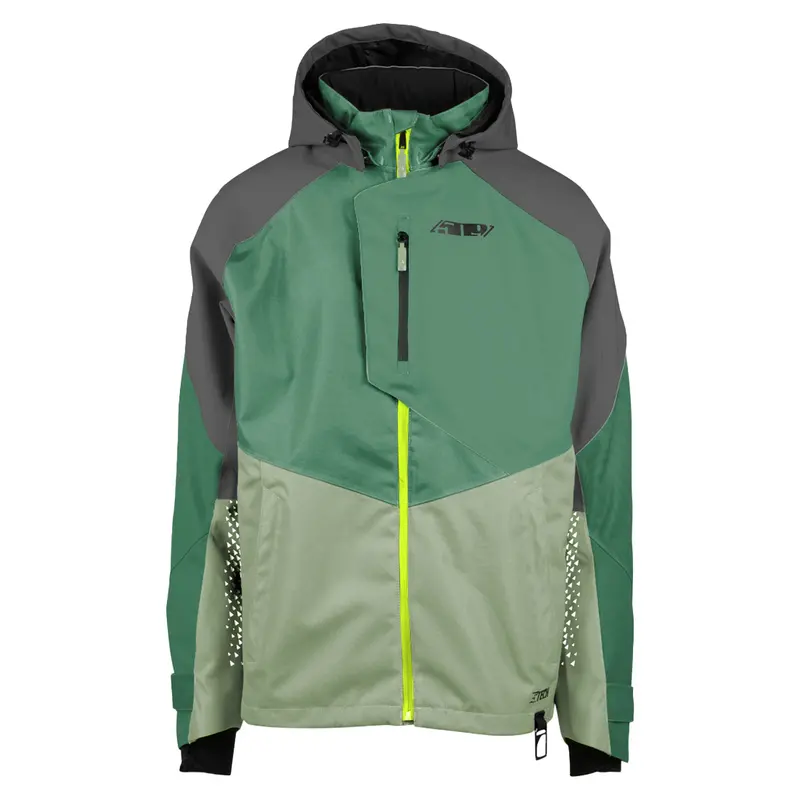 509 Evolve Snowmobile Jacket Shell – Hyper Bass Green 2