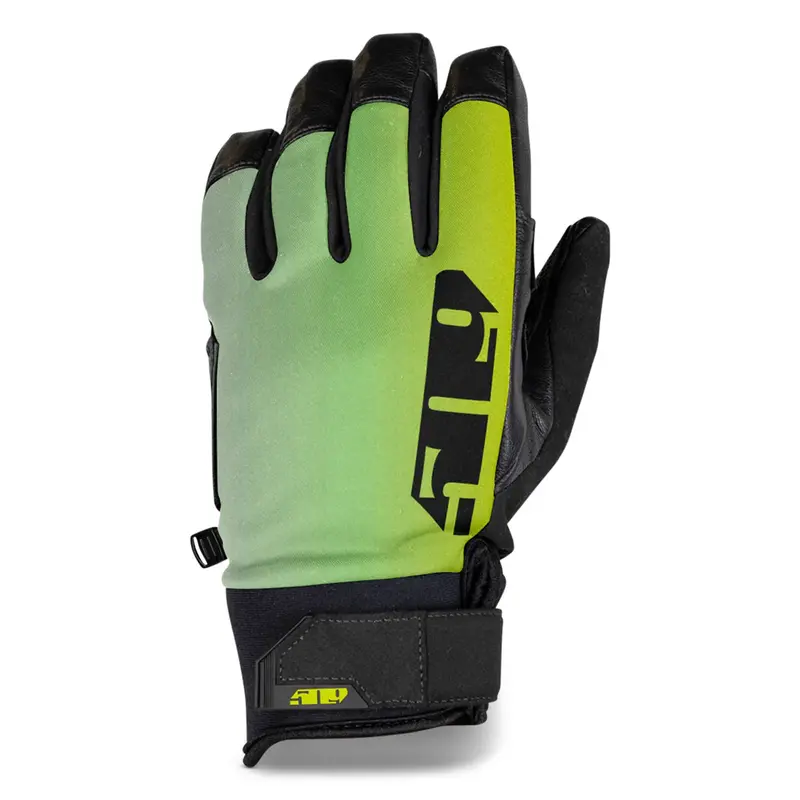 509 Freeride Standard Snowmobile Gloves – Vibrant Lemon Pop Yellow 1