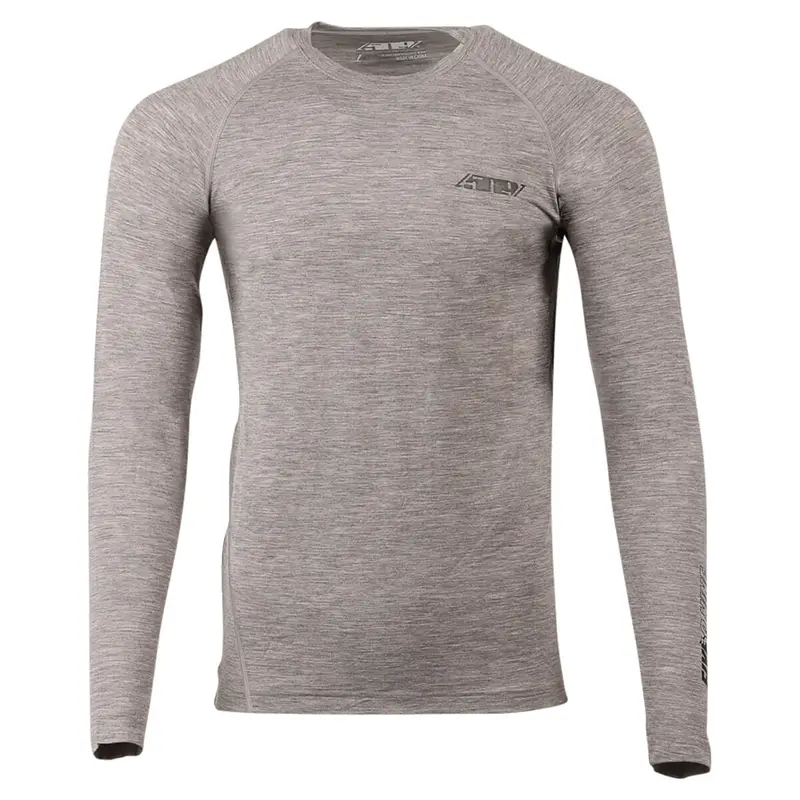 509 Fzn Merino 180 Base Layer Crew Shirt – Dark Grey 1