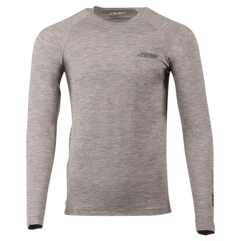 509 Fzn Merino 180 Crew Neck Shirt – Dark Grey Thermal Base Layer 1