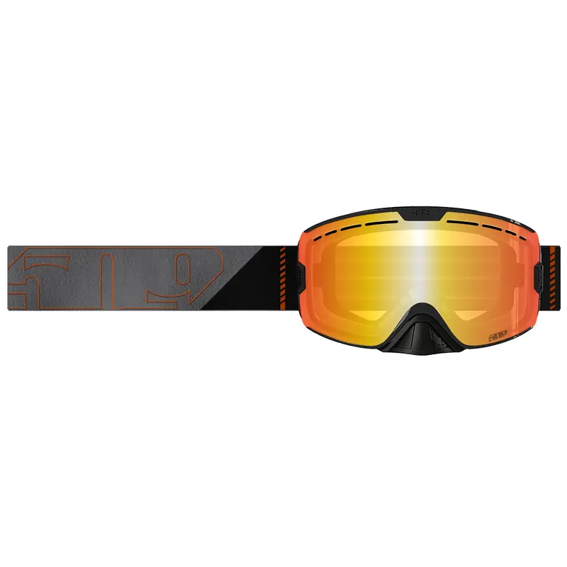 509 Kingpin Orange Pop Dual-Pane Lens – Quick-Swap, Anti-Fog & Scratch-Resistant 1