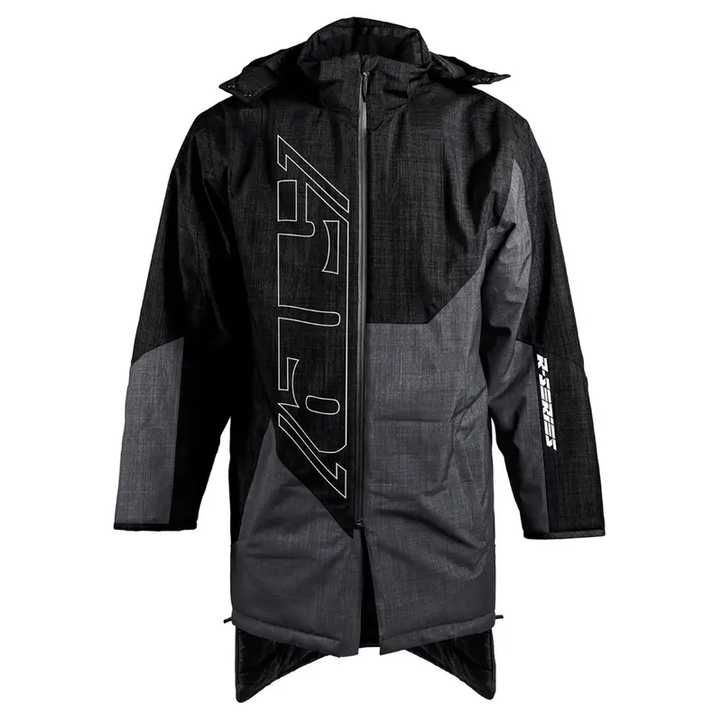 509 R-Series Pit Coat – Black And Grey Snowmobile Jacket 1