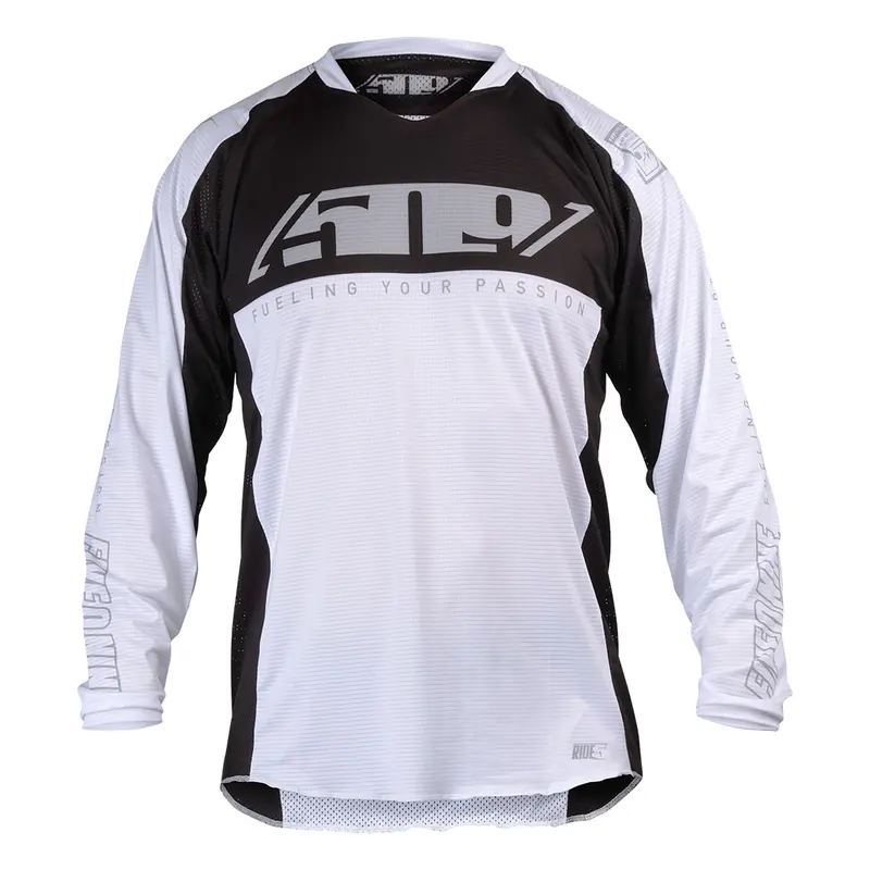 509 Ride 5 Off-Road Jersey – Alkaline White, Breathable Performance Top 2