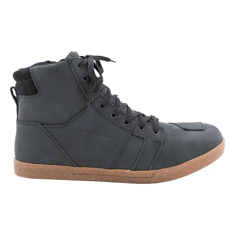 509 Shooter Riding Shoe – Casual Vented Suede Sneaker, Blacktop 1