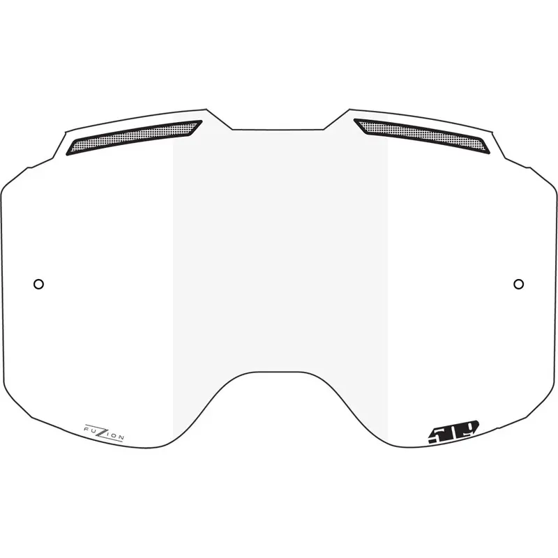 509 Sinister Mx6 Fuzion Flow Goggles – Clear Lens, Quick-Change & Anti-Fog 1