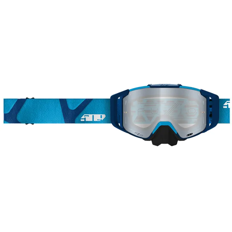 509 Sinister Mx6 Fuzion Off-Road Goggles – Cyan Anti-Fog & Scratch-Resistant Lens 1
