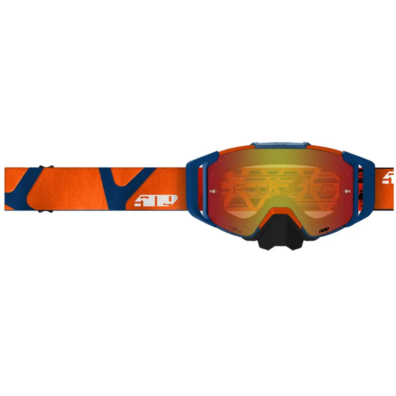 509 Sinister Mx6 Fuzion Off-Road Goggles – Orange Anti-Fog & Scratch-Resistant Lens 1