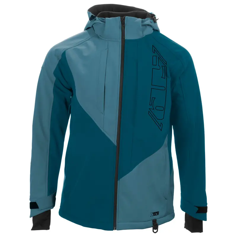 509 Tactical Elite Softshell Snowmobile Jacket – Sharkskin Blue 1