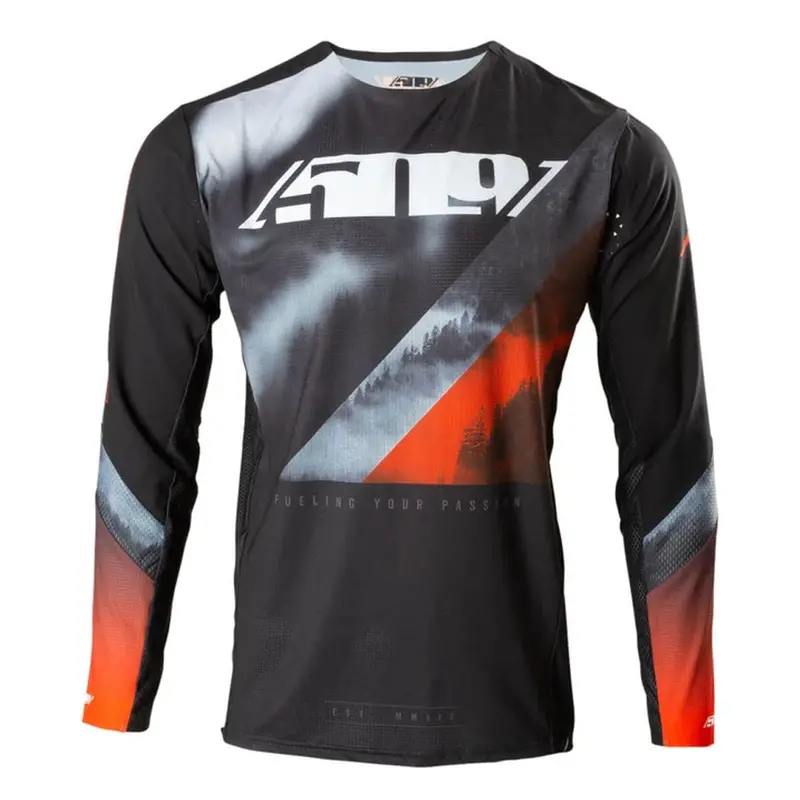509 Transition Off-Road Jersey – Red Mist & Black Colorway 2