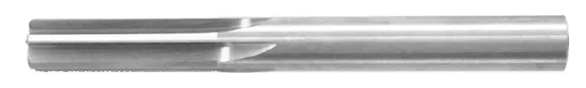 #52 Solid Carbide Reamer – 0.0635" Diameter, Standard Length, 3/8" Flute, 1-1/12" Overall Length, Uncoated 1