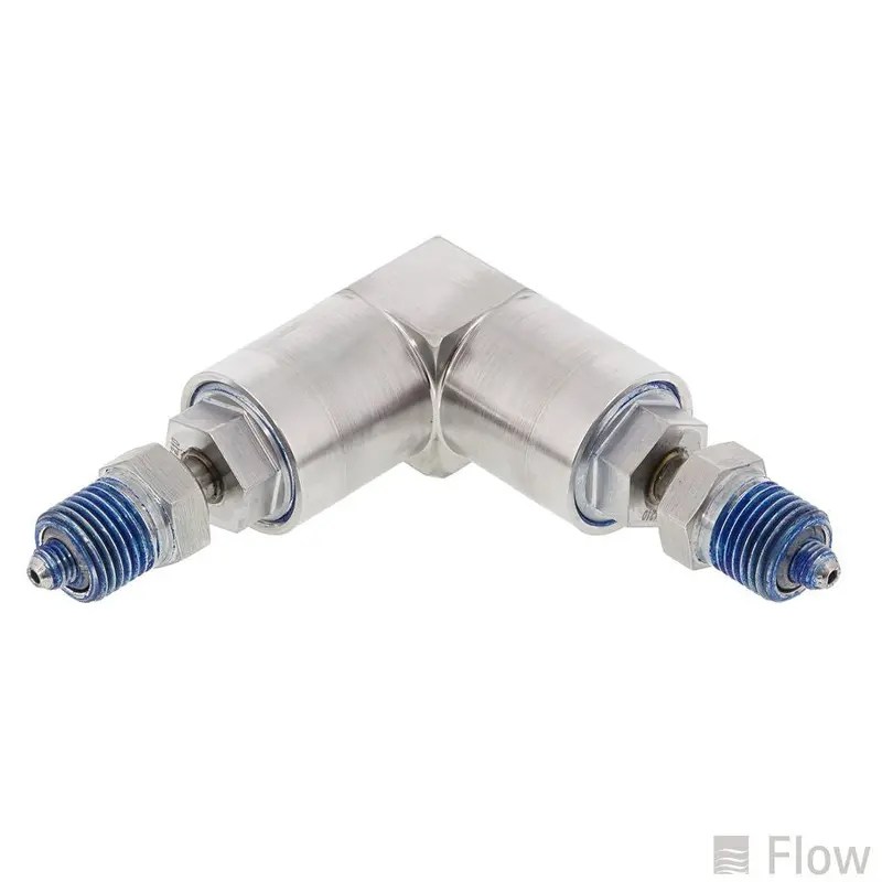60K 1/4" 90° Dual-Axis Hydraulic Swivel Assembly 1