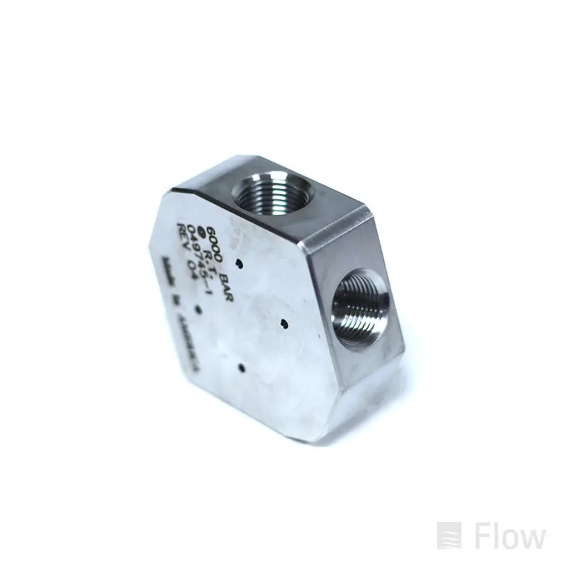 87K 3/8" Cross Fitting — Unfitted Hexagon Body 1