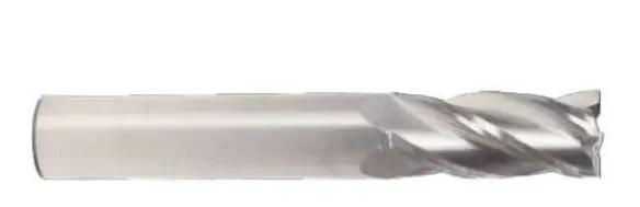 9.5Mm Uncoated Square End Mill – 4-Flute, 10Mm Shank, 22Mm Flute Length, 70Mm Overall Length 1