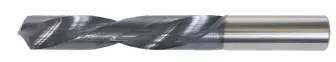 Altin-Coated Jobber-Length Solid Carbide Drill – P Size, 118° Point, 3-3/4" Overall Length 1