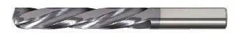 Altin-Coated Solid Carbide Jobber Drill – Letter Z (0.413") Diameter, 2-7/8" Flute Length, 4-1/2" Overall Length, 3-Flute, 150° Point 1