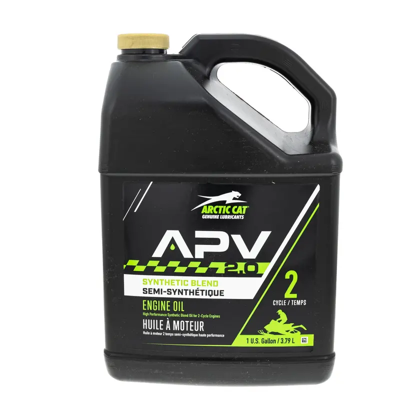 Arctic Cat 671-00039-004 Apv 2.0 Synthetic Blend 2-Stroke Oil – 1-Gallon Container 1