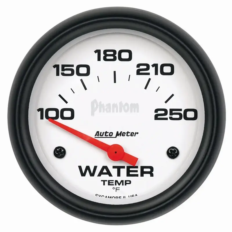 Autometer 5837 Mechanical Gauges – Classic Incandescent Perimeter Lighting For Dial Clarity 1