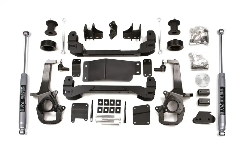 Bds Suspension 670H 4-Inch Front / 2-Inch Rear Lift System – Compatible With 2013–2018 Ram 1500 4Wd 1