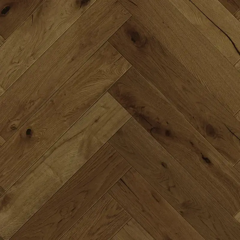 Brown Jasper Herringbone Luxury Vinyl – Artisan Home Collection 1
