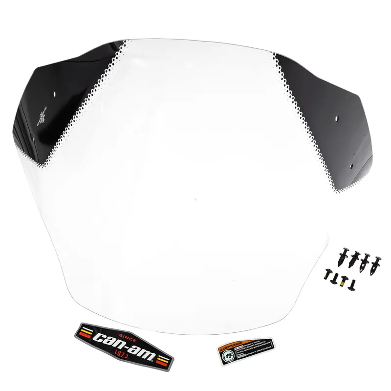Brp 460 Mm High-Visibility Atv Windshield Kit 1