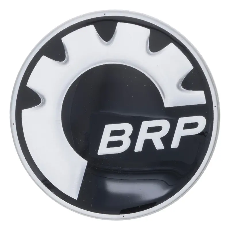 Brp 48Mm Uv-Resistant Round Gear Logo Decal – Oem Branding 1