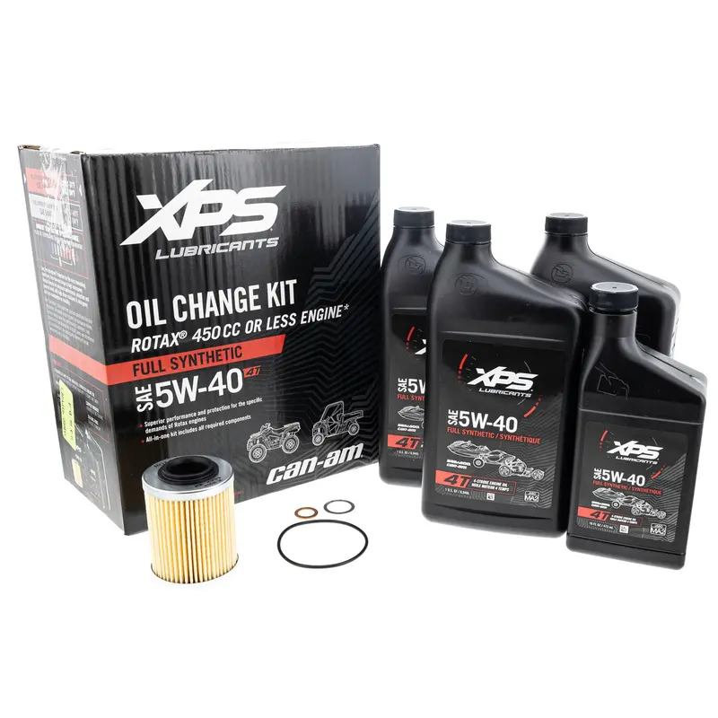 Brp 4T 5W-40 Full Synthetic Oil Change Kit For Can-Am Outlander 450Cc 2