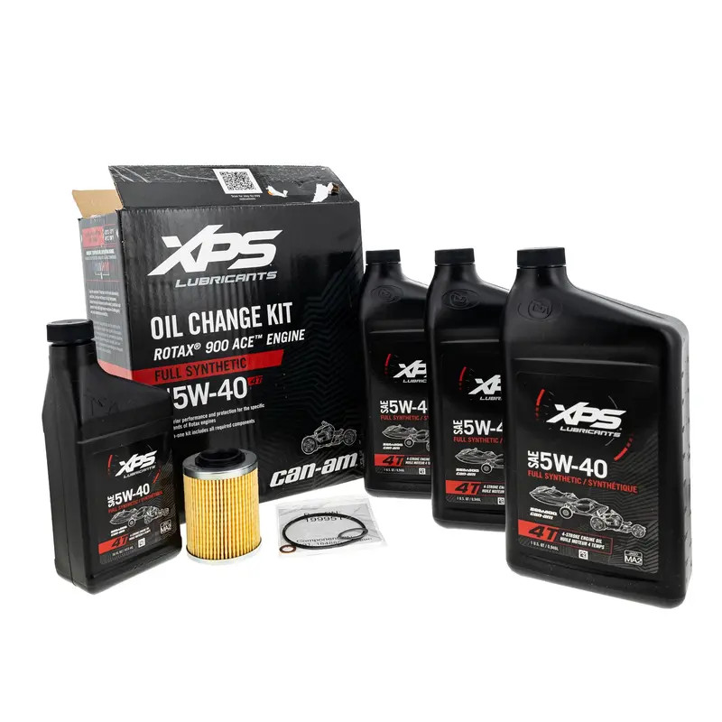 Brp 5W-40 Full Synthetic Oil Change Kit For Can-Am Ryker With Rotax 900Cc Engine 1