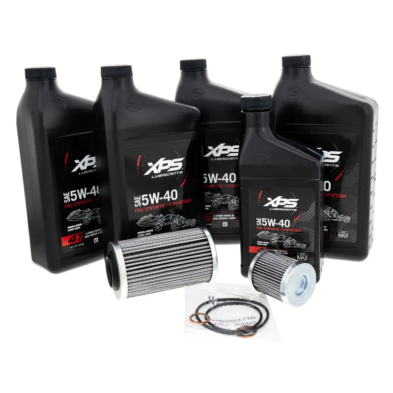 Brp 5W-40 Full Synthetic Oil Change Kit For Can-Am Spyder Se5 (991 Cc) 1