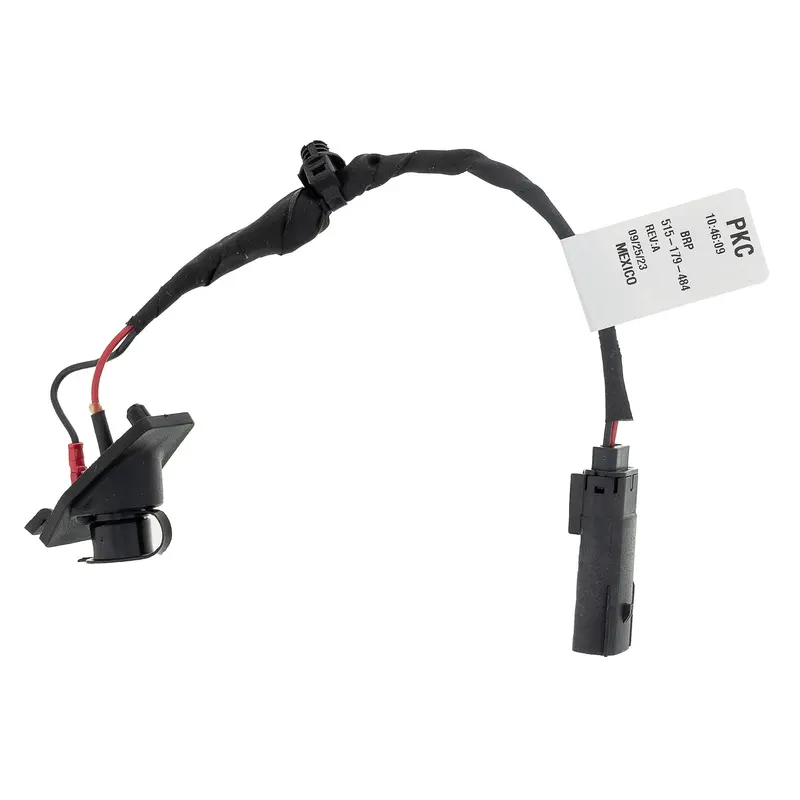 Brp Heated Visor Kit – 12V Plug-And-Play System With Rca Connector 1