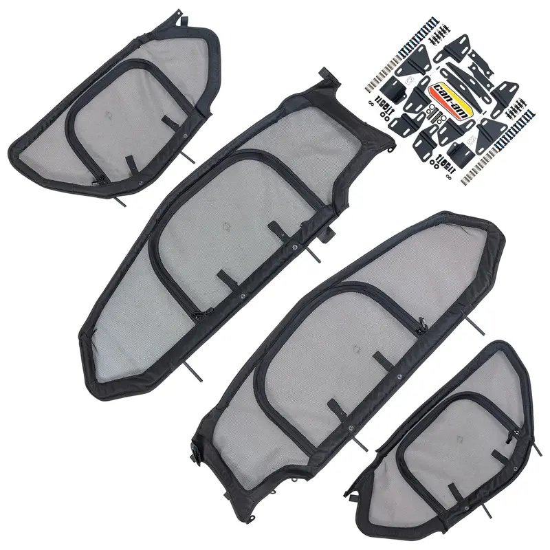 Brp Wind-Up Cargo Net Kit – Max Capacity For Can-Am Utvs 1