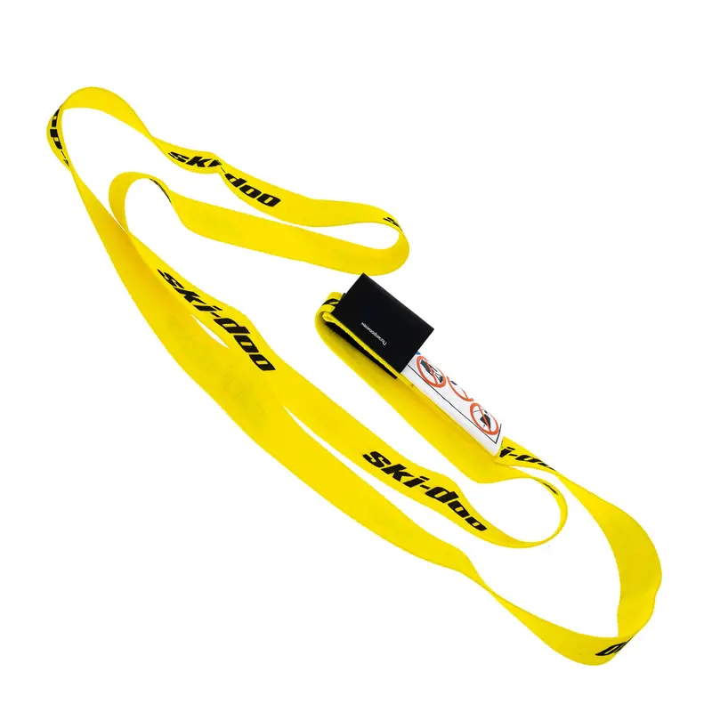 Brp Yellow Snowmobile Pulling Straps – 2-Pack Heavy-Duty Recovery Aid 1