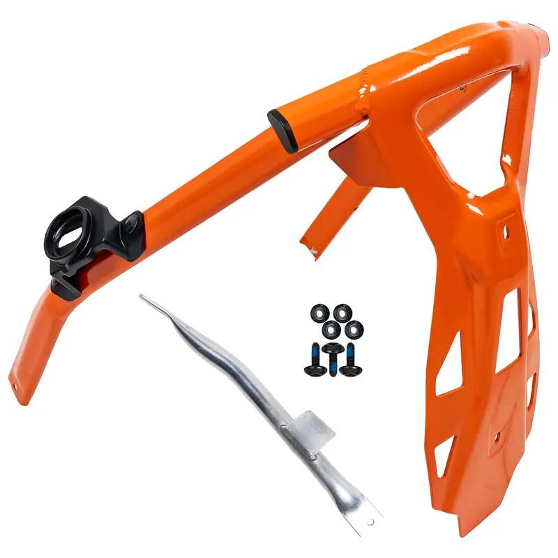Burandt Edition Orange Burst Front Bumper For Polaris Models (Part #2891390-647) 1